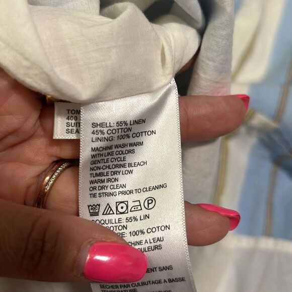 Tommy Bahama Chappel Striped Halter Maxi Dress - Picture 8 of 8